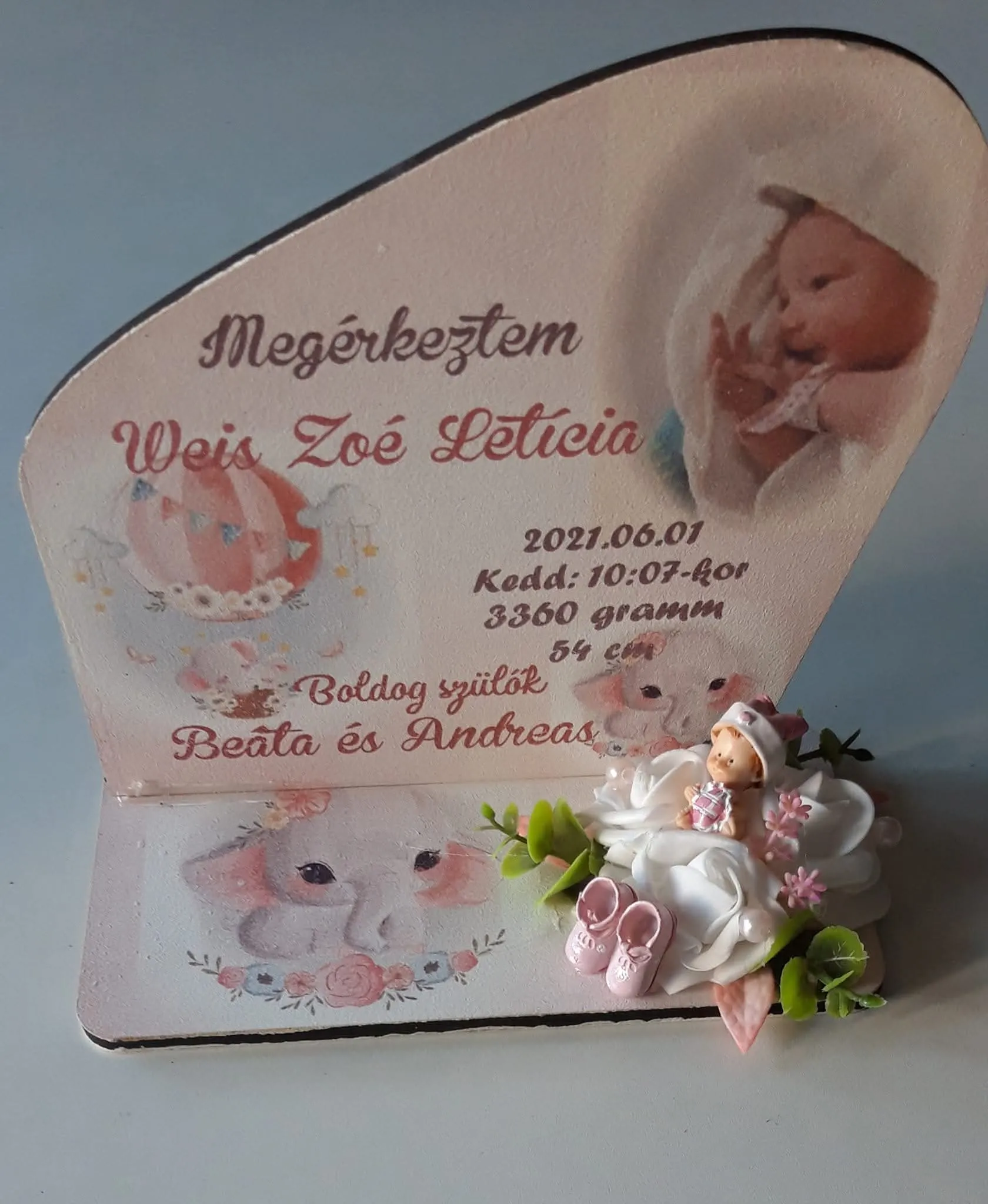 Babaváró dekoráció