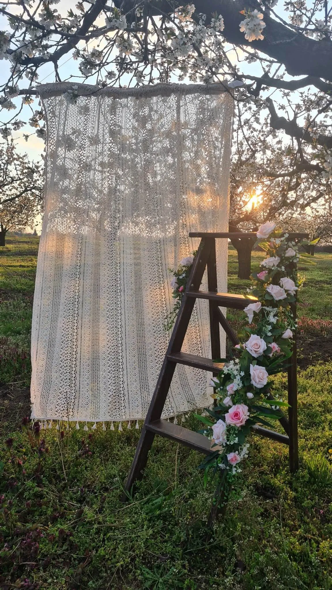 Esküvői virágdíszítés