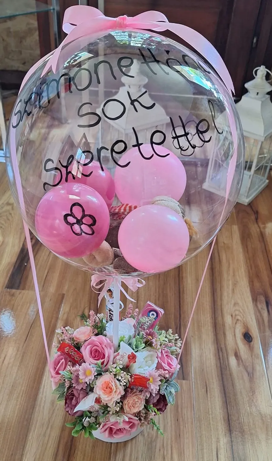 Lufi dekoráció rendezvényre