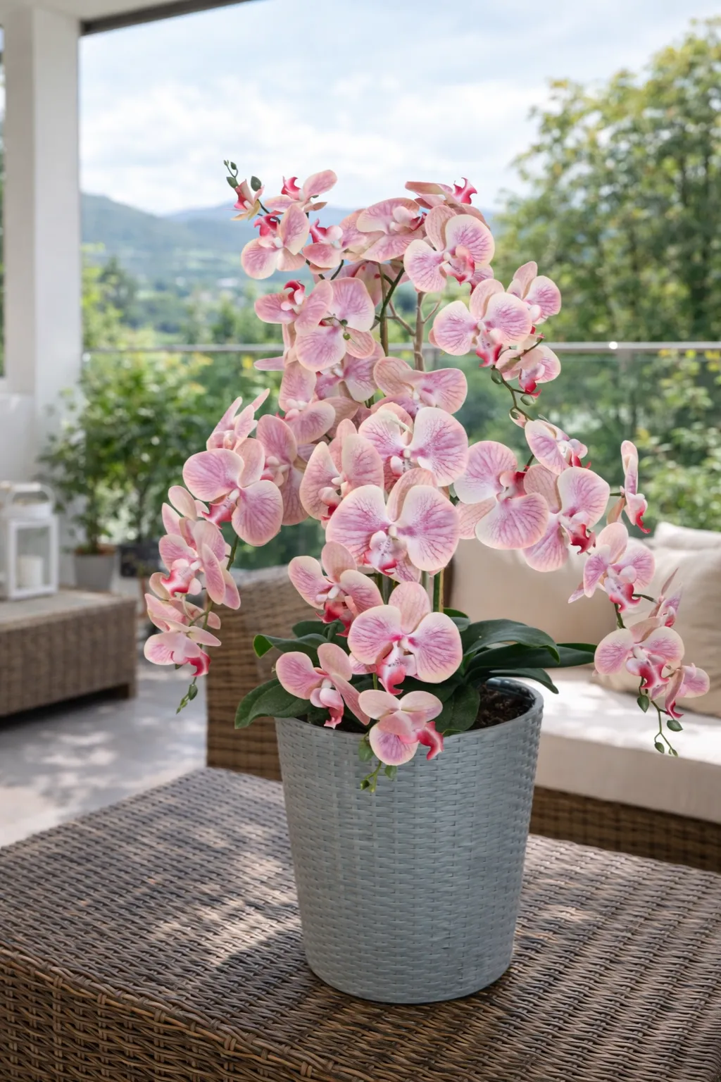 Elegáns orchidea dekoráció
