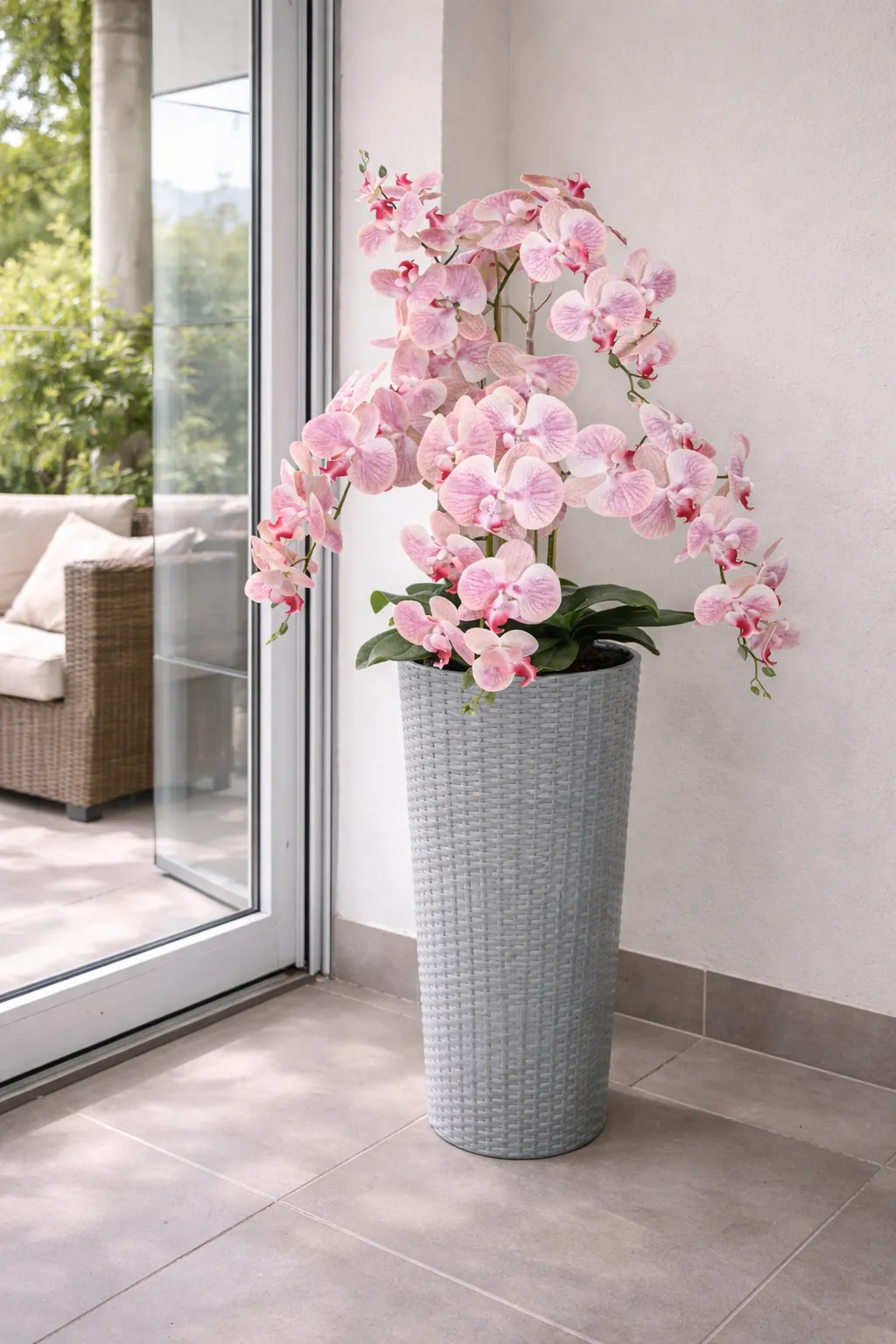 Elegáns orchidea dekoráció