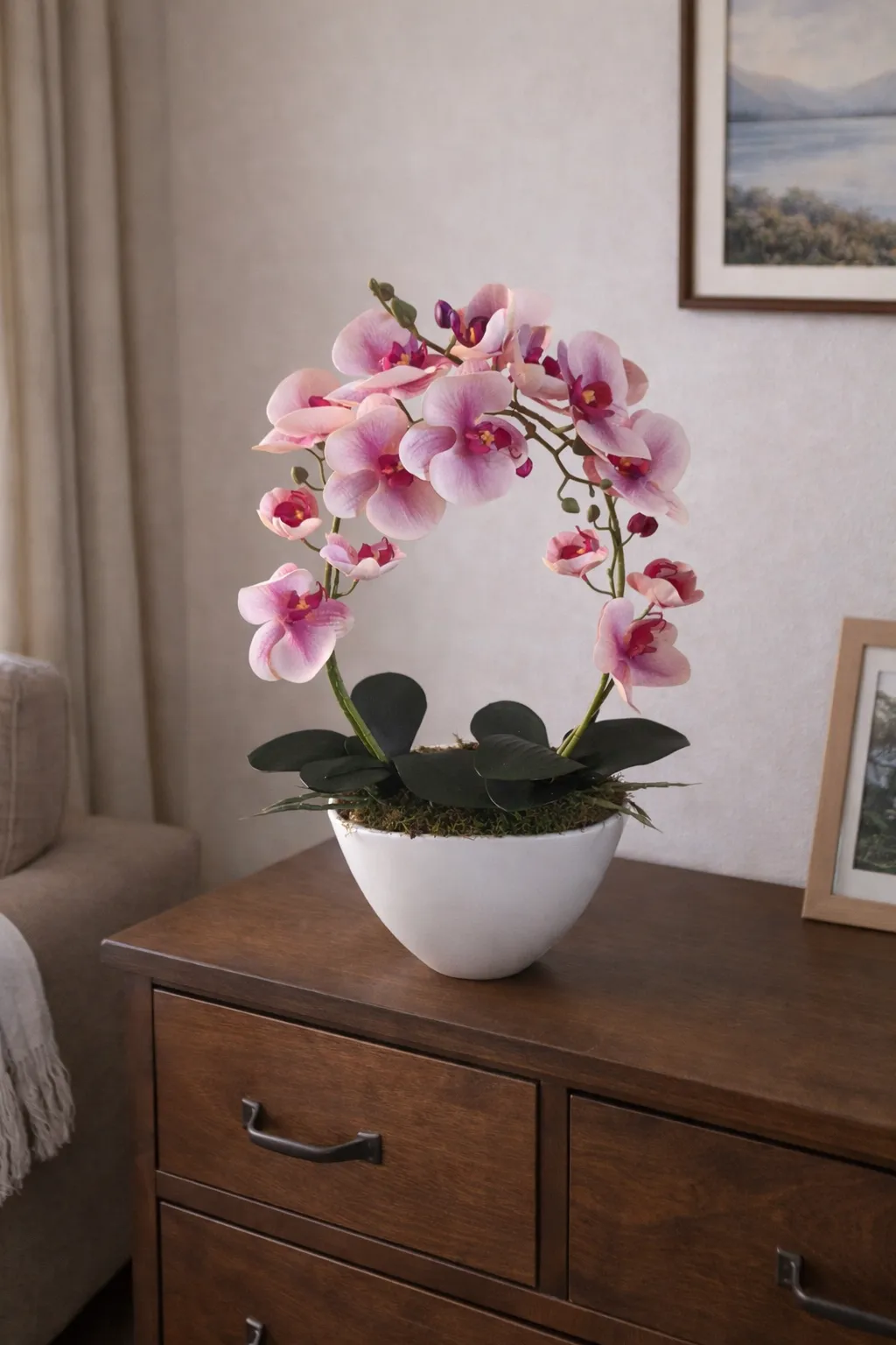 Orchidea dekor inspiráció