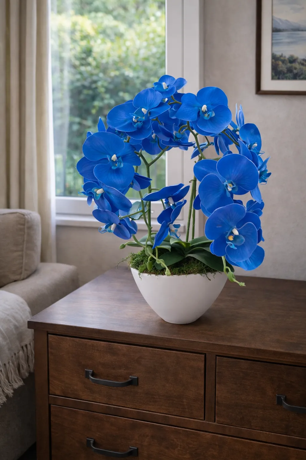 Orchidea virág kompozíció