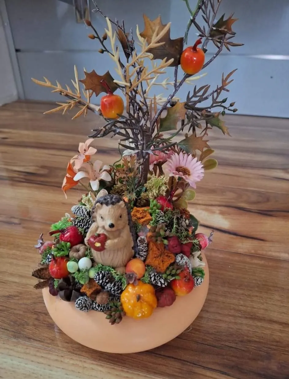 Hangulatos őszi dekoráció