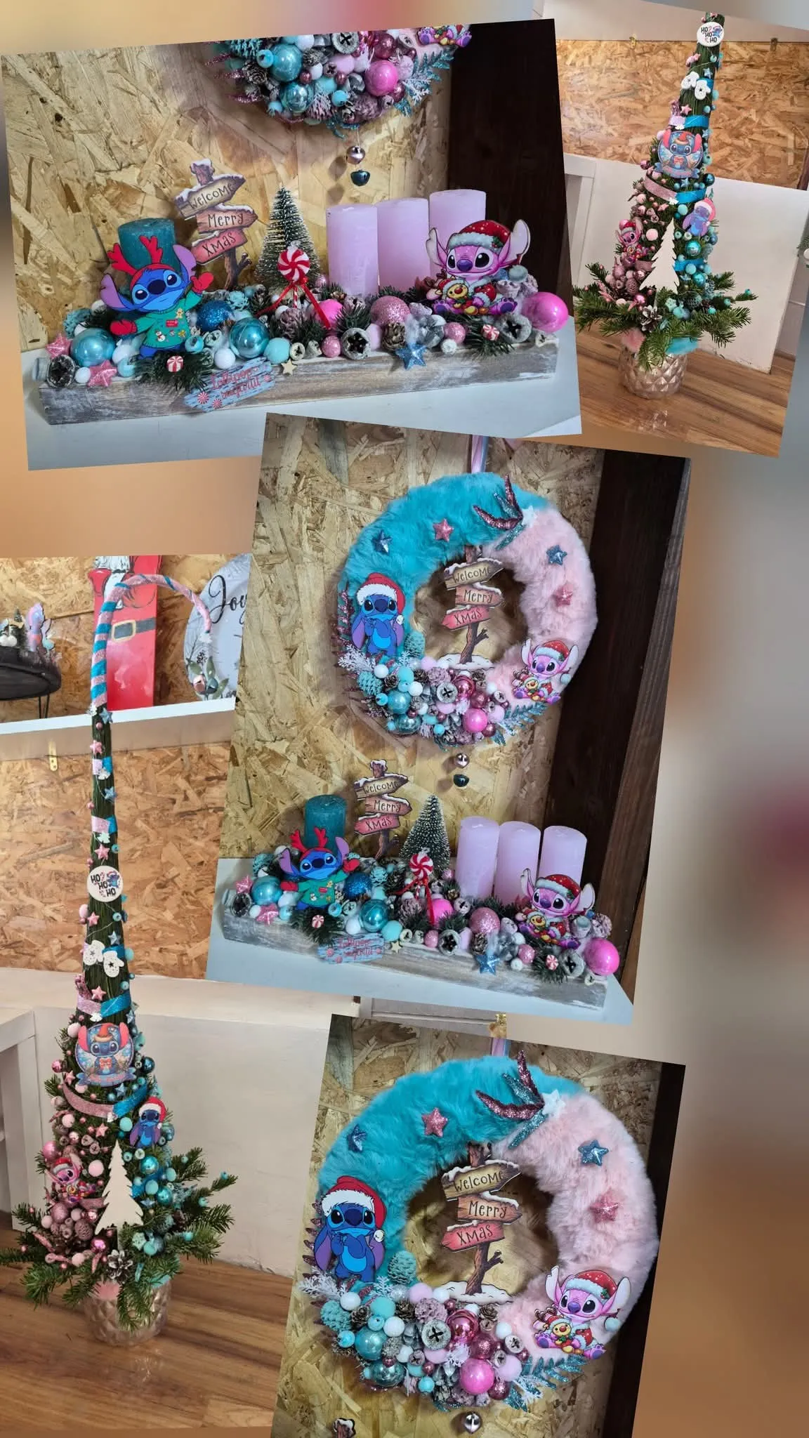 Meghitt téli virágkompozíció