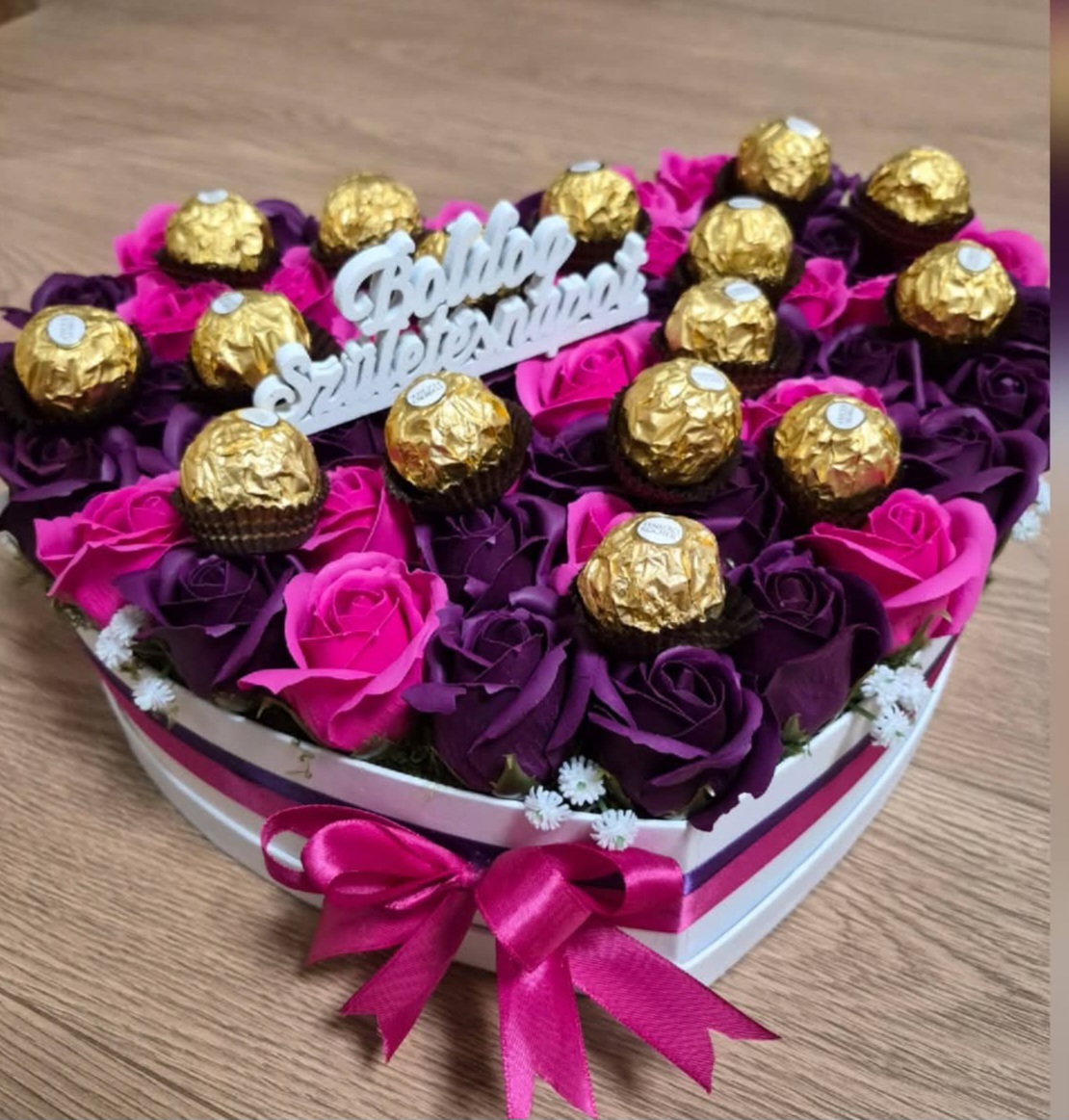 Virágbox közelről